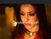 Tablet Screenshot of carolenasabah.com